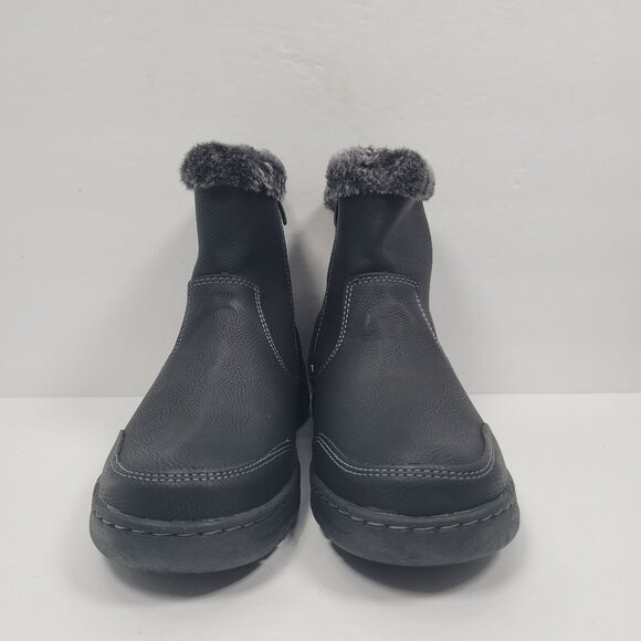 Khombu Addison Women's Black Ankle Boots US size 7M - Picture 3 of 11